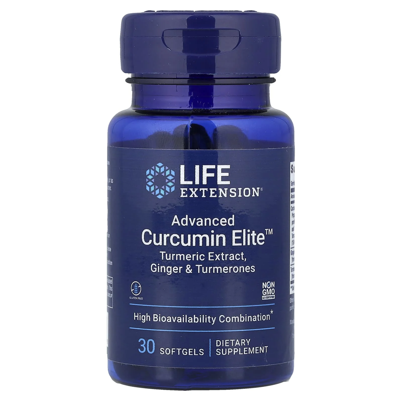 Advanced Curcumin Elite™, Turmeric Extract, Ginger & Turmerones